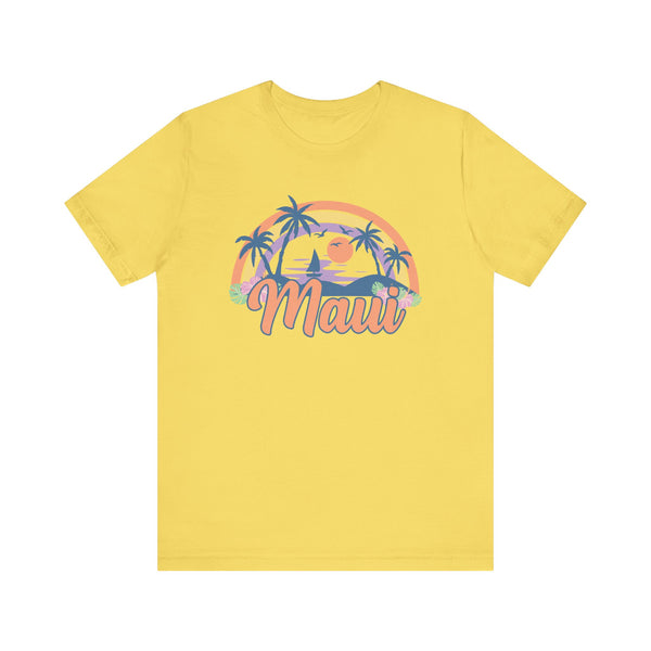 Maui, Hawaii T-Shirt - Retro Beach Unisex Maui Shirt