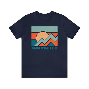 Buy navy Sun Valley, Idaho T-Shirt - Retro Unisex Sun Valley Shirt