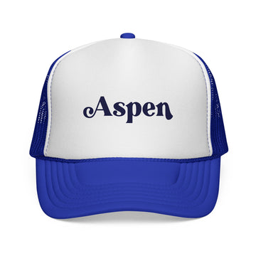 Buy royal Aspen, Colorado Retro Trucker Hat