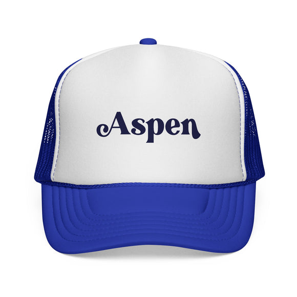 Aspen, Colorado Retro Trucker Hat
