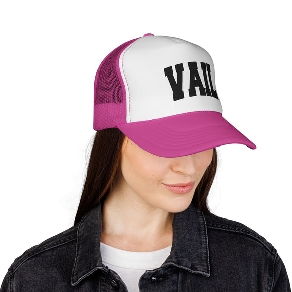 Vail, Colorado Collegiate Style Trucker Hat
