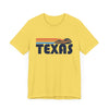 Texas T Shirt - Retro Jetski PWC Graphic Texas Tee
