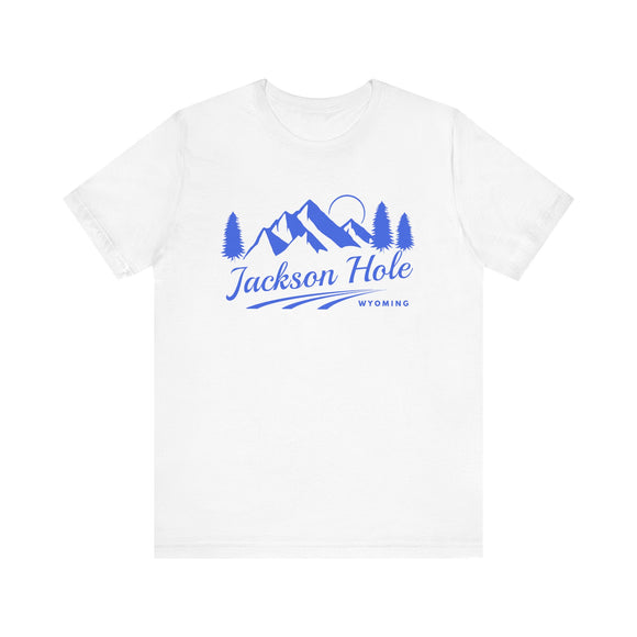 Jackson Hole, Wyoming T-Shirt - Retro Mountain Unisex Jackson Hole Shirt