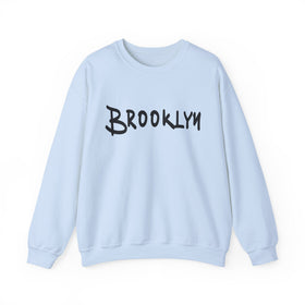 Buy light-blue Brooklyn, New York Sweatshirt - Graffiti Crewneck