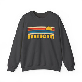 Nantucket Retro Crewneck Sweatshirt - Unisex Heavy Blend™ Fashion - 0