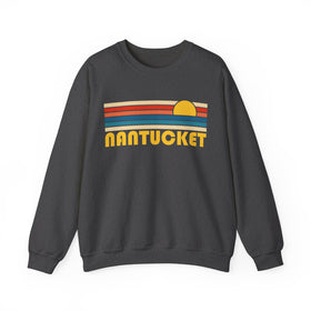 Nantucket Retro Crewneck Sweatshirt - Unisex Heavy Blend™ Fashion