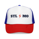 St. Louis, Missouri Retro Trucker Hat - Lightning Foam Cap-4