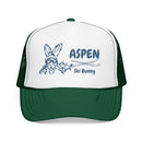 Aspen, Colorado Ski Bunny Trucker Hat-6