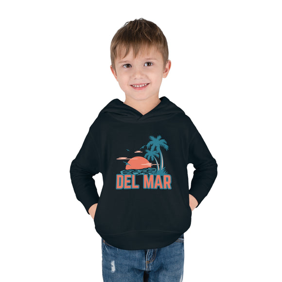 Del Mar, California Toddler Hoodie - Unisex Del Mar Toddler Sweatshirt