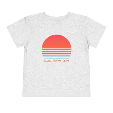 Buy athletic-heather Southampton, New York Toddler T-Shirt - Retro 80s Toddler Southampton Shirt