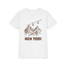 New York Youth T-Shirt — Vintage Gondola Ski Mountain Tee-2