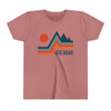 Big Bear, California Youth Shirt - Retro Mountain Big Bear Kid's T-Shirt