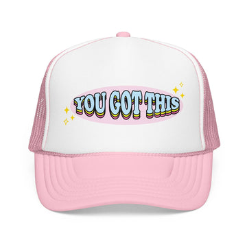 Kids You Got This Trucker Hat Boho - Youth Snapback Cap
