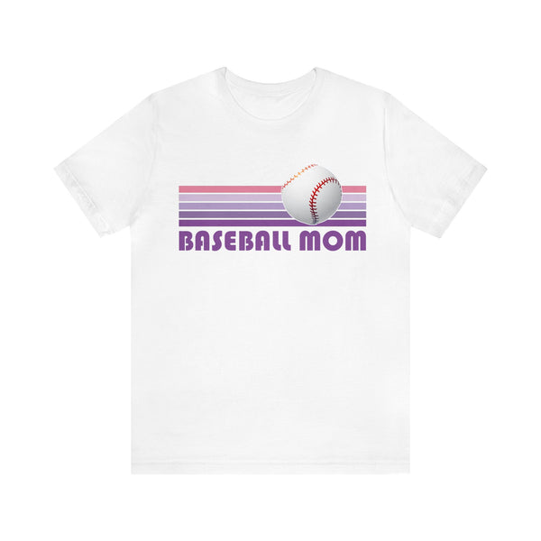Baseball Mom T-Shirt - Retro Unisex Baseball Mom Shirt