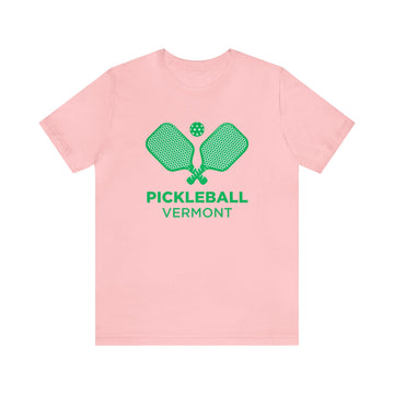 Buy pink Vermont Pickleball T-Shirt - Unisex Vermont Shirt