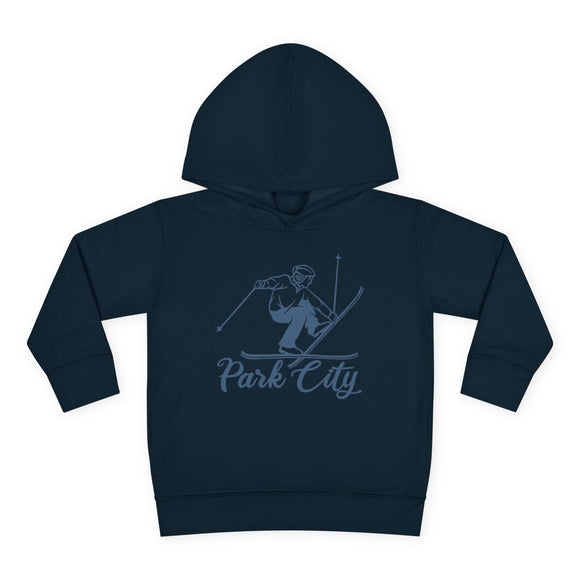Park City, Utah Toddler Hoodie - Unisex Park City Vintage Skiing Sweatshirt