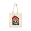 Banff, Canada Cotton Canvas Banff Tote Bag