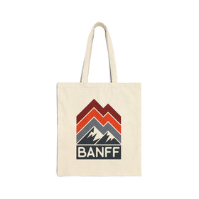 Banff, Canada Cotton Canvas Banff Tote Bag