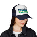 North Carolina Retro Trees Trucker Hat - Vintage Style North Carolina Cap-16