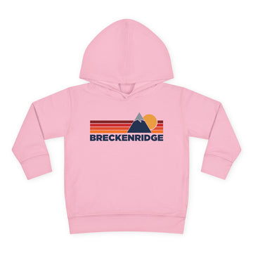 Buy pink Breckenridge, Colorado Toddler Hoodie - Unisex Mountain Breckenridge Pullover Sweatshirt, Kids Hooded Jumper, Colorado Souvenir