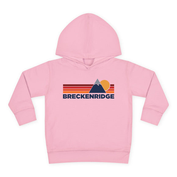 Breckenridge, Colorado Toddler Hoodie - Unisex Mountain Breckenridge Pullover Sweatshirt, Kids Hooded Jumper, Colorado Souvenir