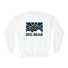Big Bear, California Youth Sweatshirt - Unisex Kid's Big Bear Crewneck Sweatshirt