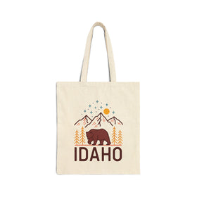 Idaho Tote Bag - Cotton Canvas Idaho Bag