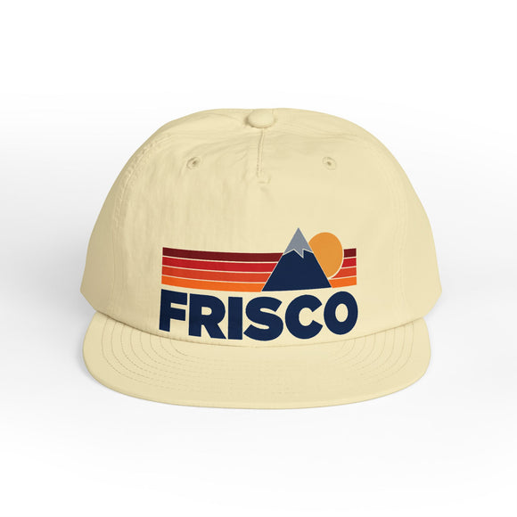 Frisco, Colorado Mountain Surf Cap | Retro Light Weight Cap