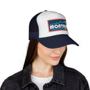 Montana Retro Mountains Trucker Hat - Vintage Style Montana Cap-16