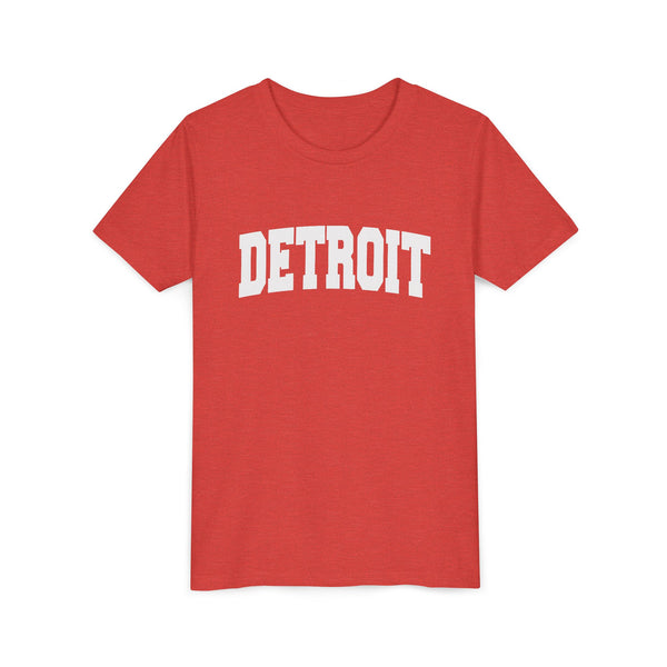 Detroit, Michigan Youth Graphic Tee - Kids Detroit T Shirt