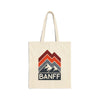 Banff, Canada Cotton Canvas Banff Tote Bag
