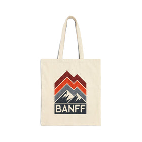 Banff, Canada Cotton Canvas Banff Tote Bag