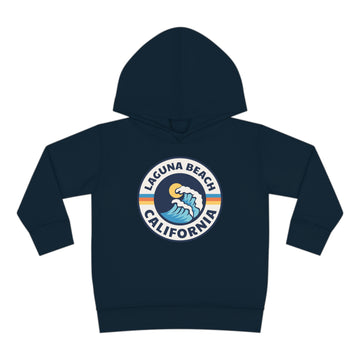 Buy navy Laguna Beach, California Toddler Hoodie - Unisex Laguna Beach Toddler Sweatshirt