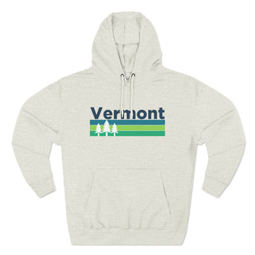 Premium Vermont Hoodie - Retro Unisex Sweatshirt - 0