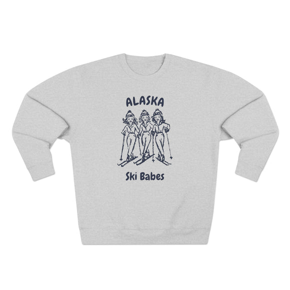 Premium Alaska Ski Babes Sweatshirt
