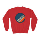 Nashville, Tennessee Youth Crewneck Sweatshirt - Unisex Kid's Nashville, Tennessee Sweatshirt-3