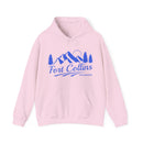 Fort Collins, Colorado Hoodie - Unisex Mountain Fort Collins Hoodie Sweatshirt-1