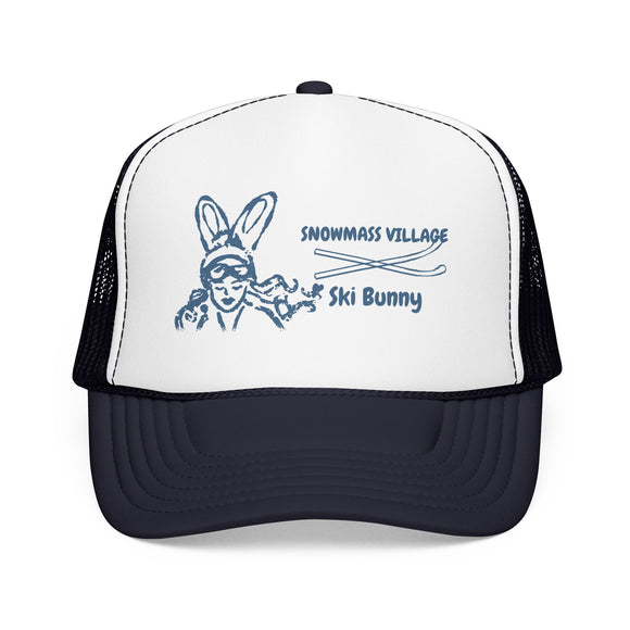 Snowmass Village, Colorado Ski Bunny Trucker Hat
