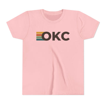 Buy pink Oklahoma City, Oklahoma Youth Tee - OKC T Shirt