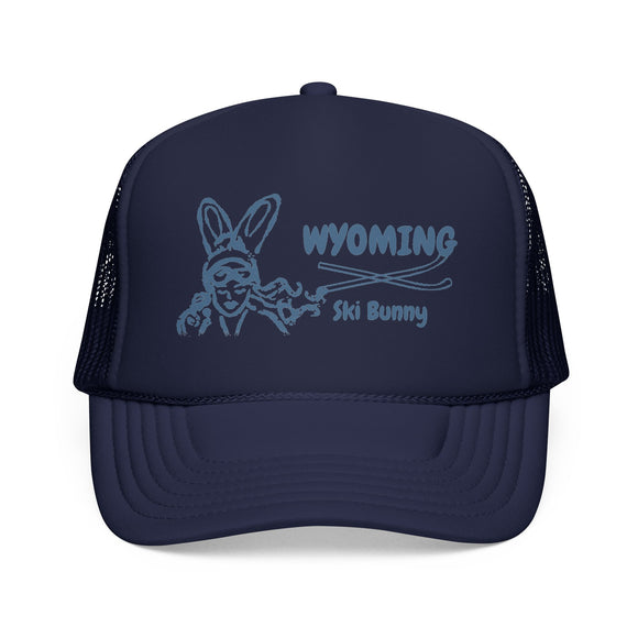 Wyoming Ski Bunny Trucker Hat