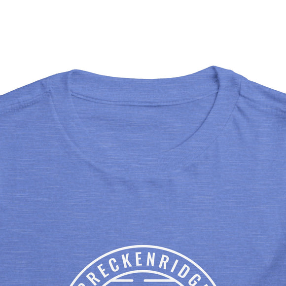 Breckenridge, Colorado Toddler T-Shirt - Retro Mountain Toddler Breckenridge Shirt