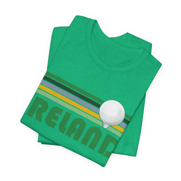 Golf Ireland T-Shirt - Retro Golf Unisex Ireland Shirt