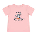 Utah Yeti Snowboard Toddler Tee-6