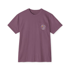 Buy berry Steamboat, Colorado Pocket Tee Shirt, Garment-Dyed Shirt, Mountain Graphic Tee, Comfort Colors