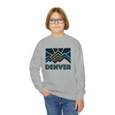 Denver, Colorado Youth Sweatshirt - Unisex Kid's Denver Crewneck Sweatshirt-7