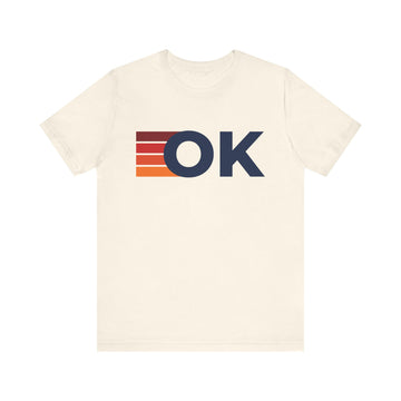 Oklahoma Retro Stripes T-Shirt | Oklahoma State Tee - 0