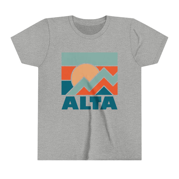 Alta, Utah Youth T-Shirt - Kids Alta Shirt
