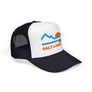 Salt Lake City, Utah Trucker Hat - Salt Lake City  Mountain Cap-10