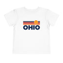 Ohio Toddler T-Shirt - Retro Sun Tee-3