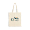 Stowe, Vermont Cotton Canvas Tote Bag - 15